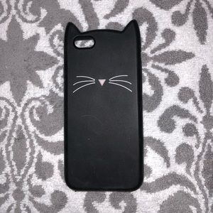 Silicone cat iPhone 6/6s case